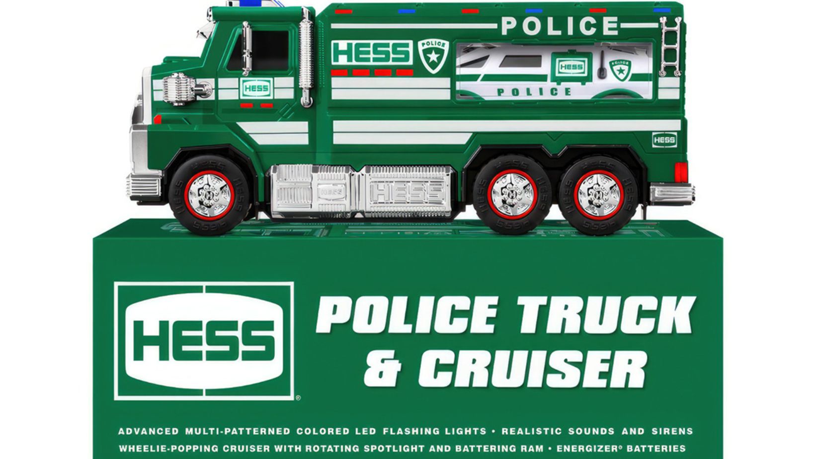 Hess Truck 2024 New Police Cruiser Toy Exploration